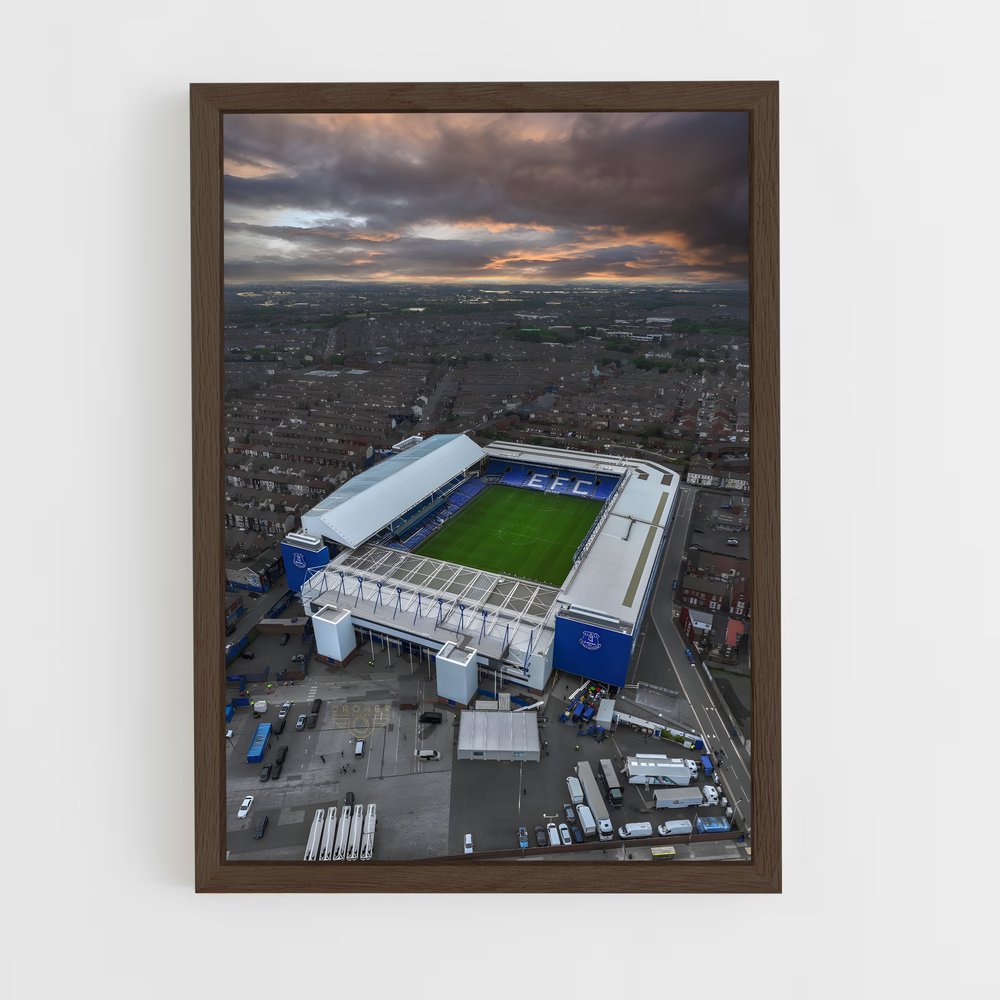 ap-everton fc-5 cadre Bois foncé