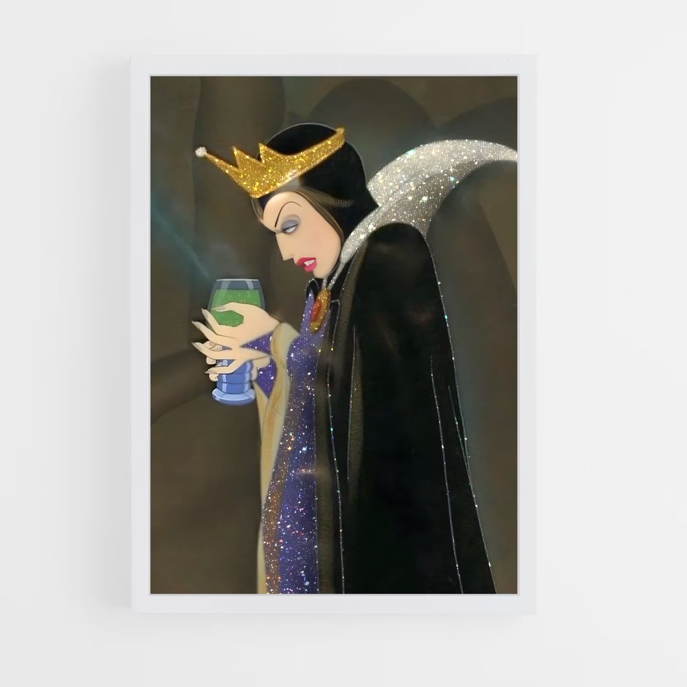 ap-evil queen-10 cadre Blanc