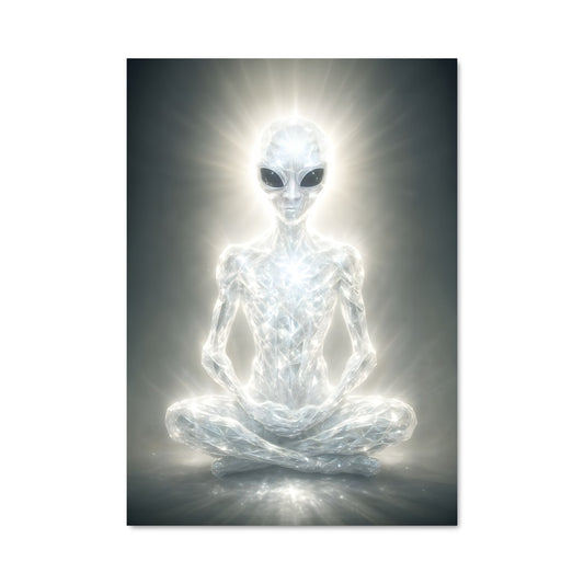 Poster Zen Extraterrestre