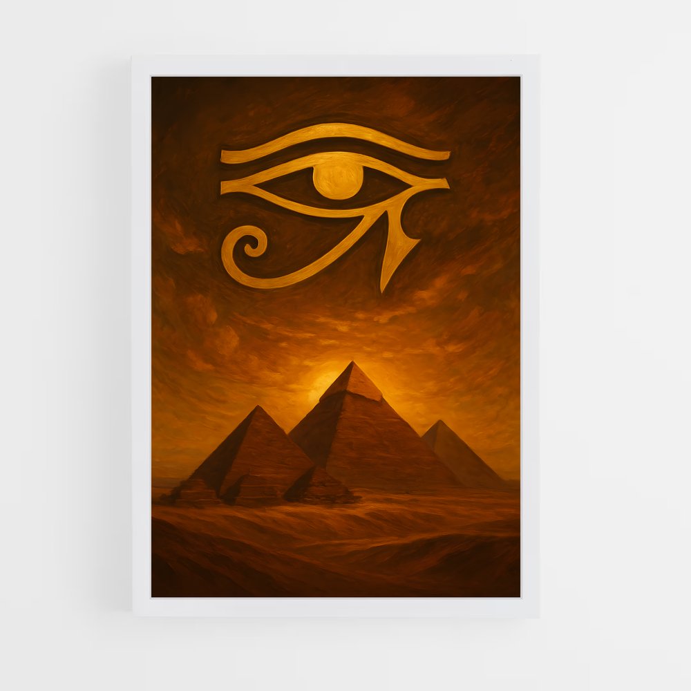 ap-eye of horus-4 cadre Blanc