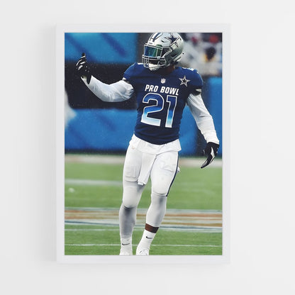 ap-ezekiel elliott-3 cadre Blanc