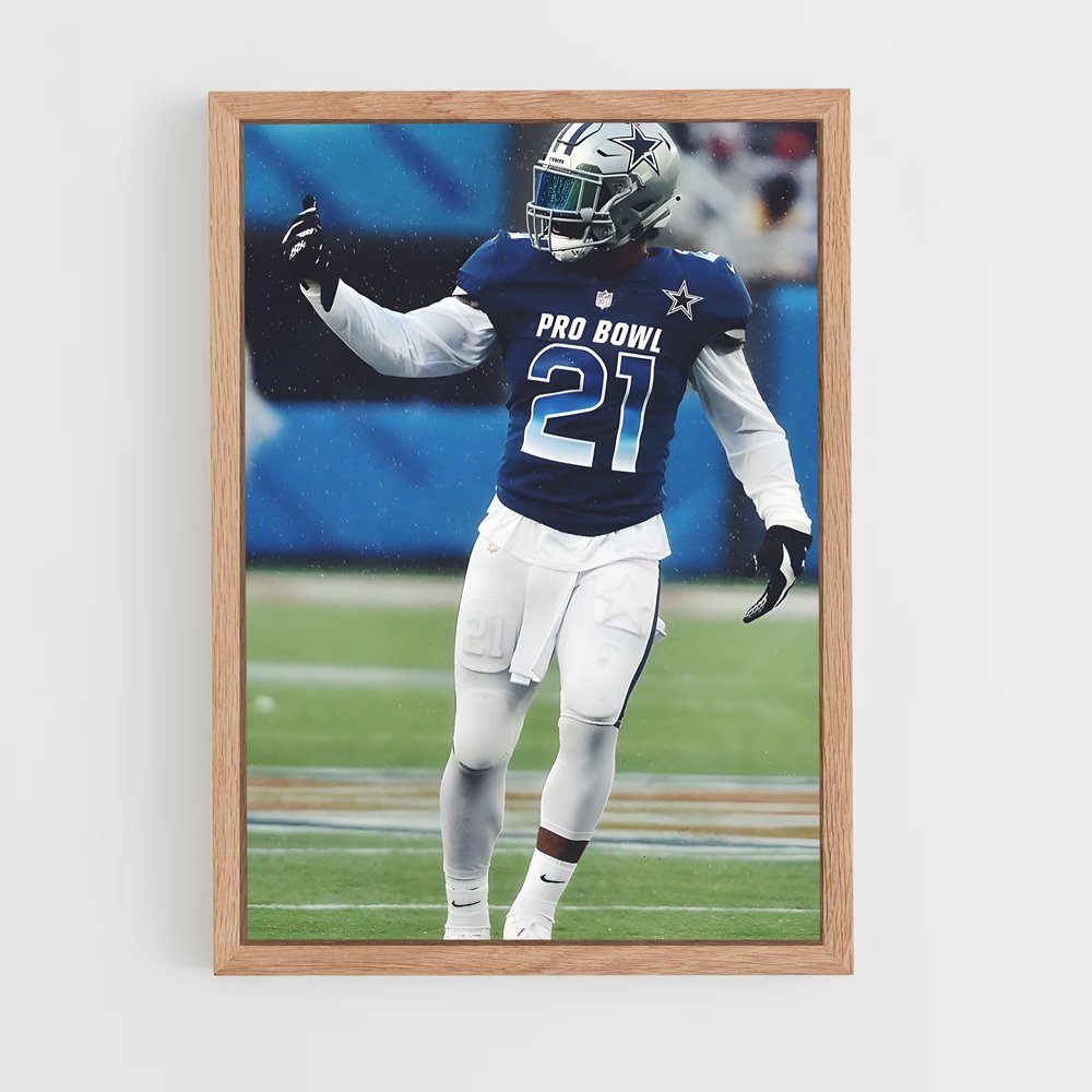 ap-ezekiel elliott-3 cadre Bois clair