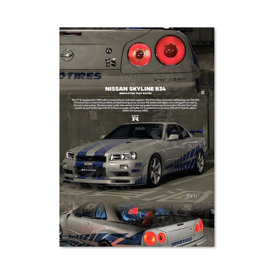 Poster Skyline Legend