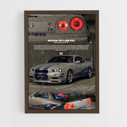 ap-f1 gtr-6 cadre Bois foncé