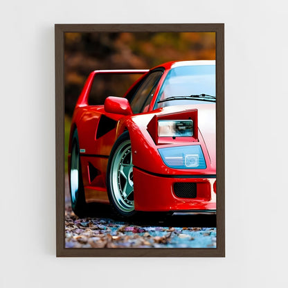 ap-f40-10 cadre Bois foncé