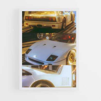ap-f40-5 cadre Blanc