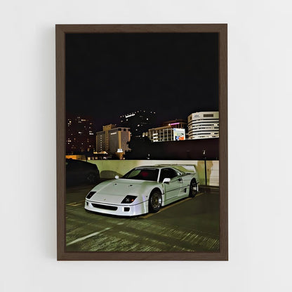 ap-f40-9 cadre Bois foncé