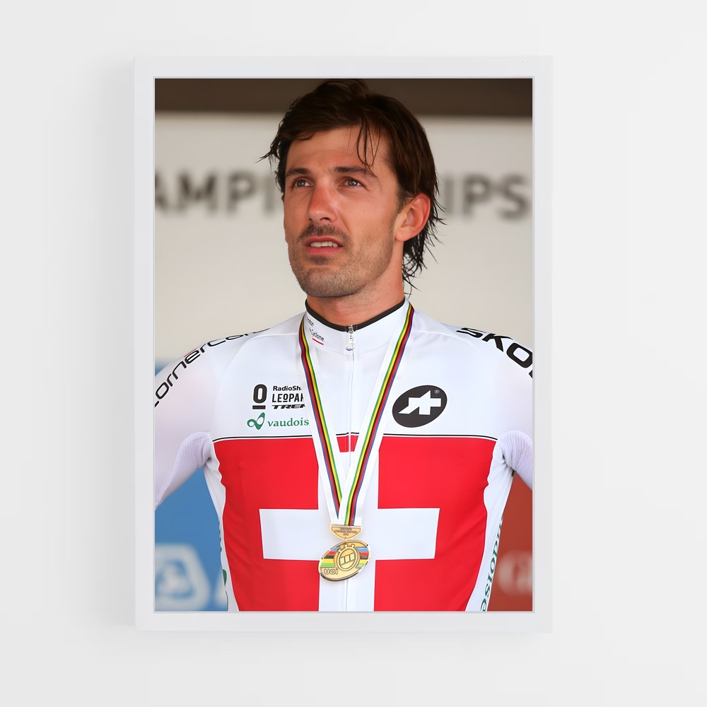 ap-fabian cancellara-1 cadre Blanc