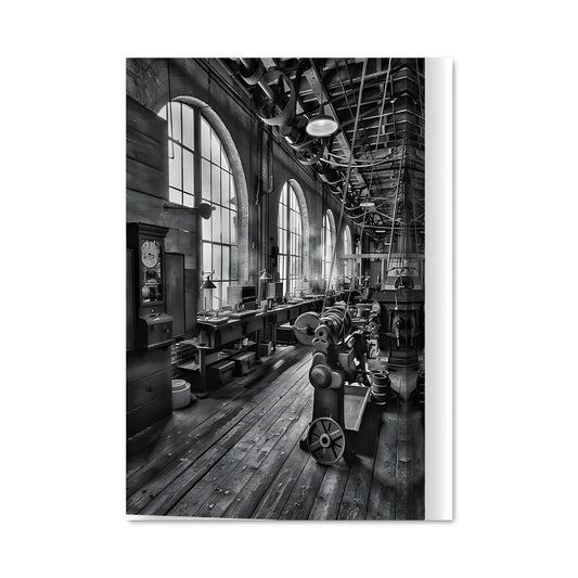 Poster Nostalgie Industrielle
