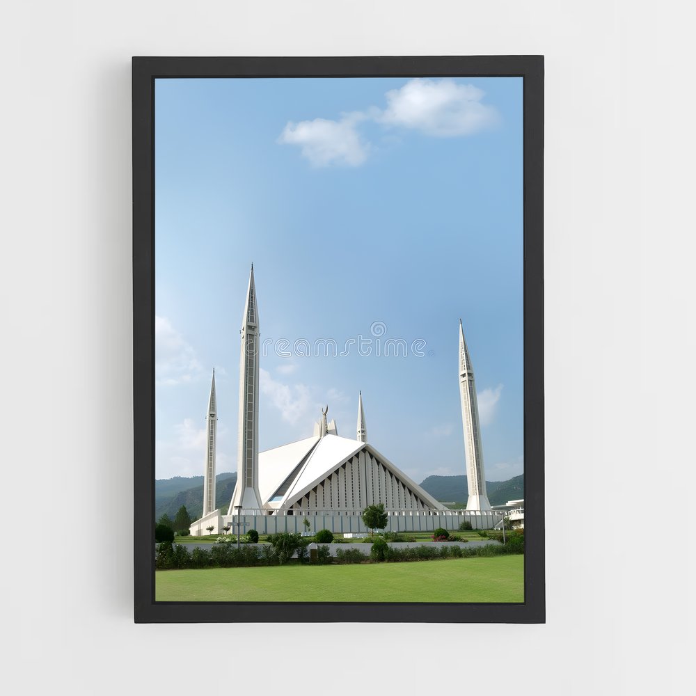 ap-faisal mosque-3 cadre Noir