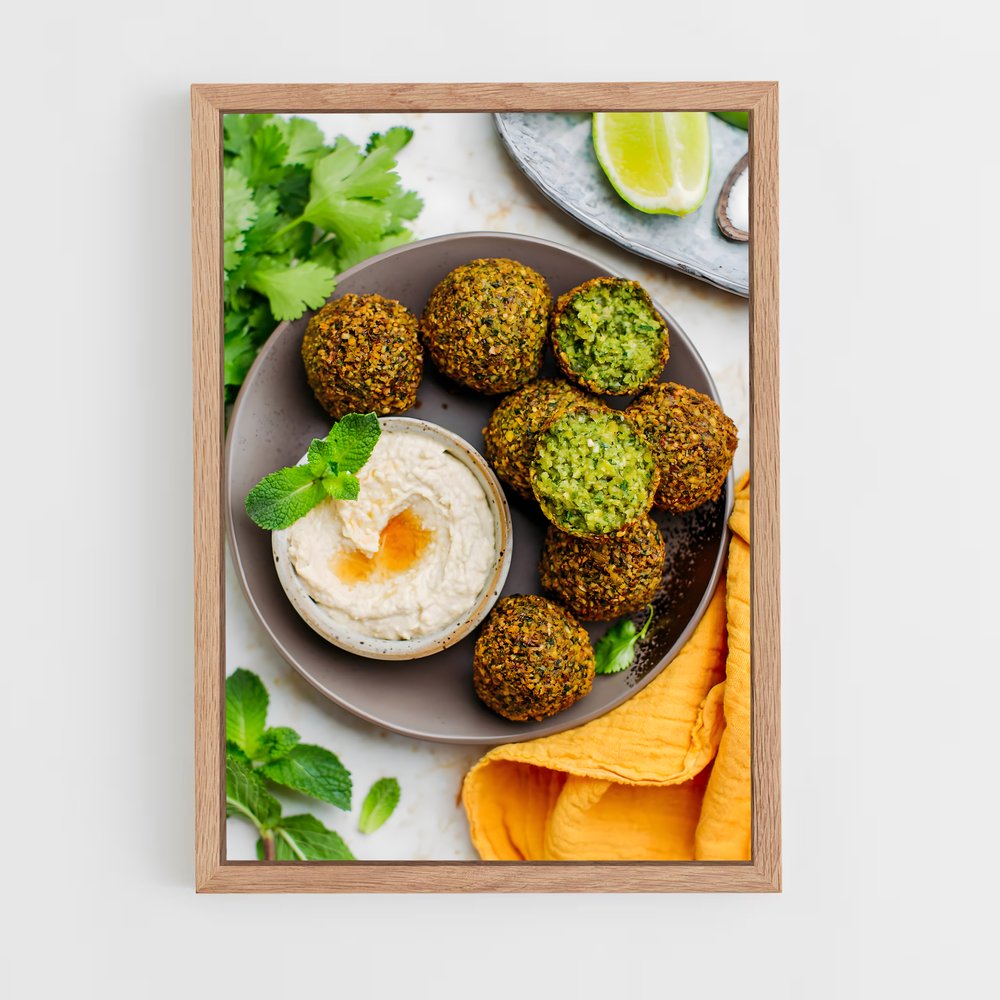 ap-falafel-2 cadre Bois clair