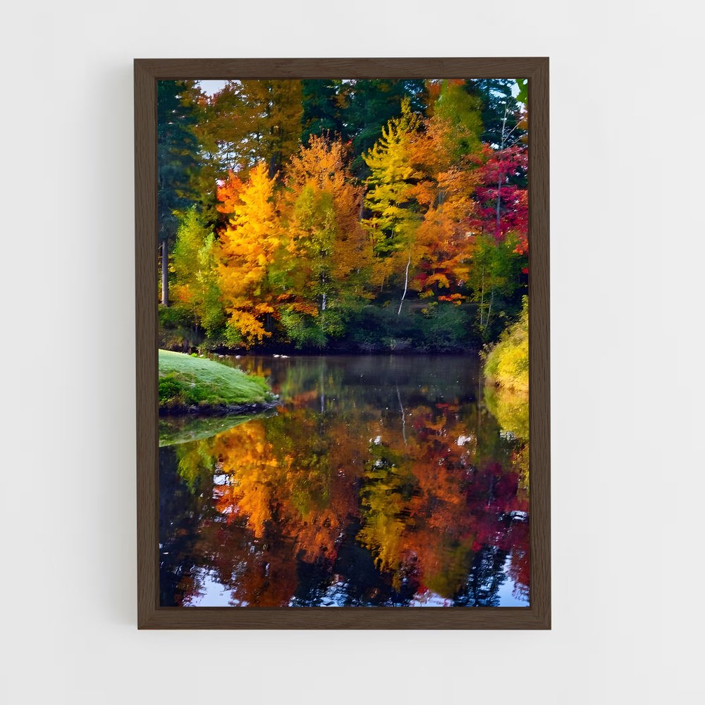 ap-fall colors-6 cadre Bois foncé