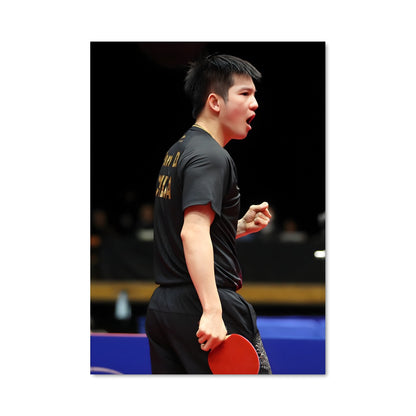 Poster Maître du Ping Pong