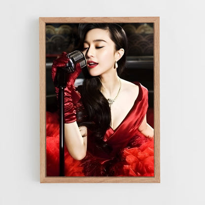 ap-fan bingbing-8 cadre Bois clair