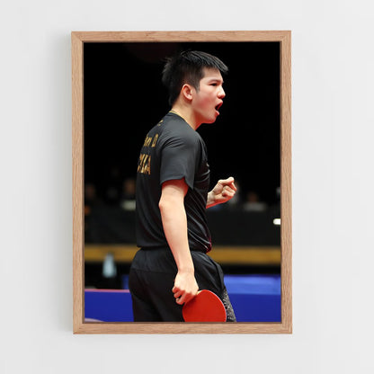 ap-fan zhendong-4 cadre Bois clair