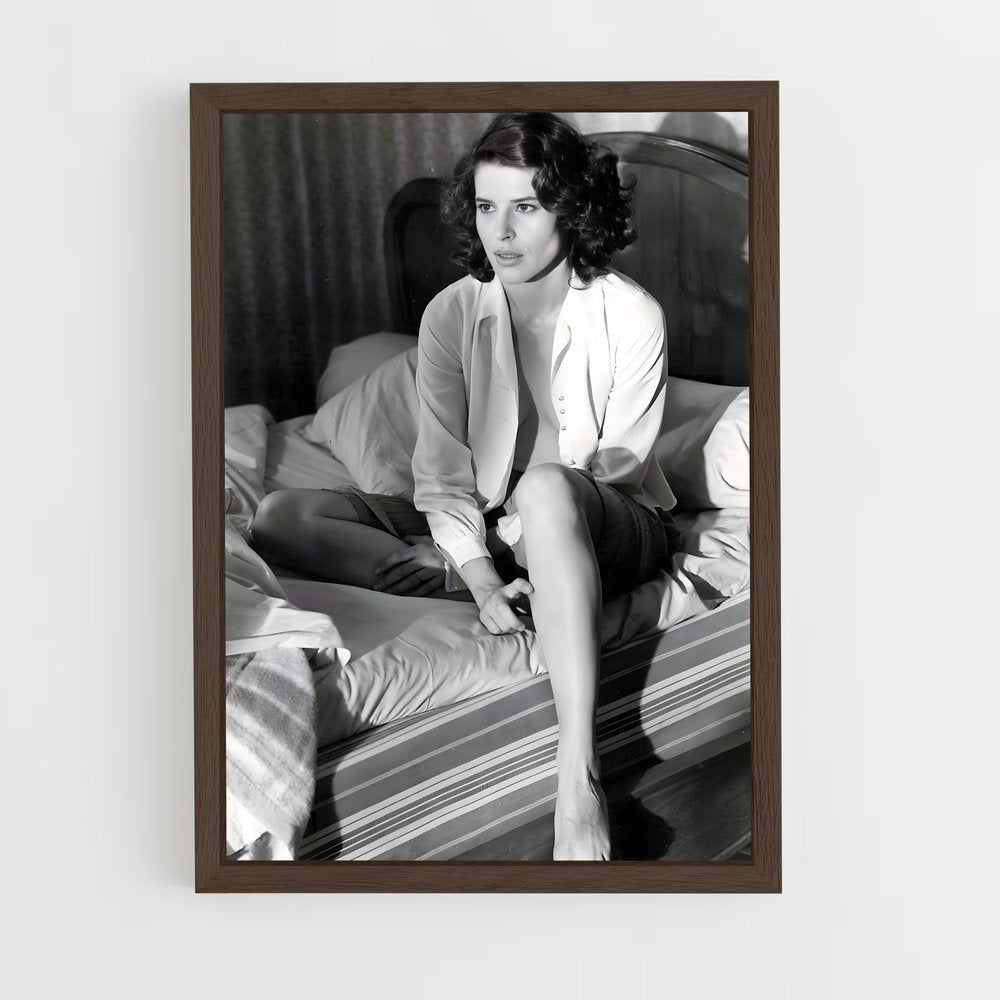 ap-fanny ardant-1 cadre Bois foncé