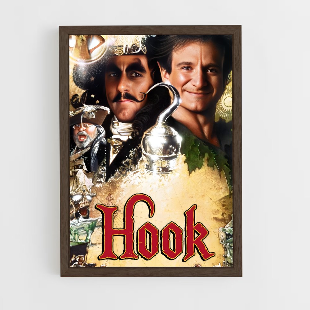 ap-fantasy movie-4 cadre Bois foncé