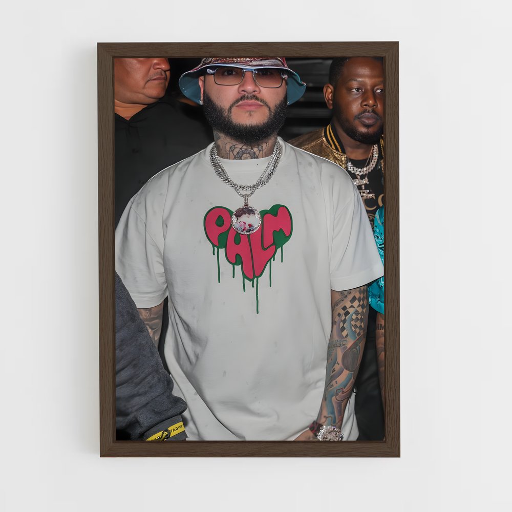 ap-farruko-4 cadre Bois foncé