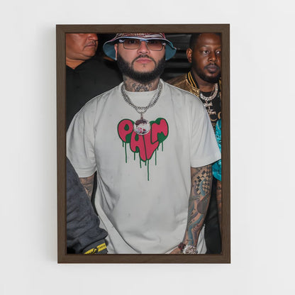 ap-farruko-4 cadre Bois foncé