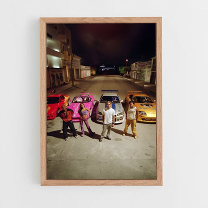 ap-fast and furious-1 cadre Bois clair