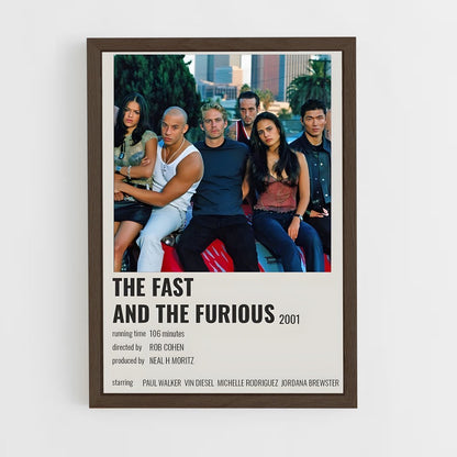 ap-fast and furious-12 cadre Bois foncé