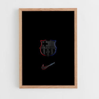 ap-fc barcelona-8 cadre Bois clair