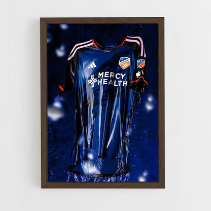 ap-fc cincinnati-12 cadre Bois foncé