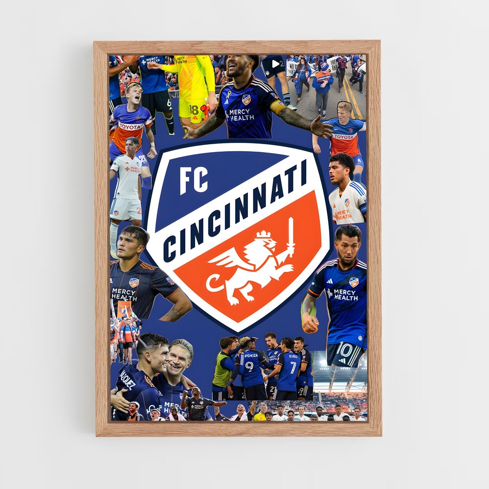 ap-fc cincinnati-3 cadre Bois clair