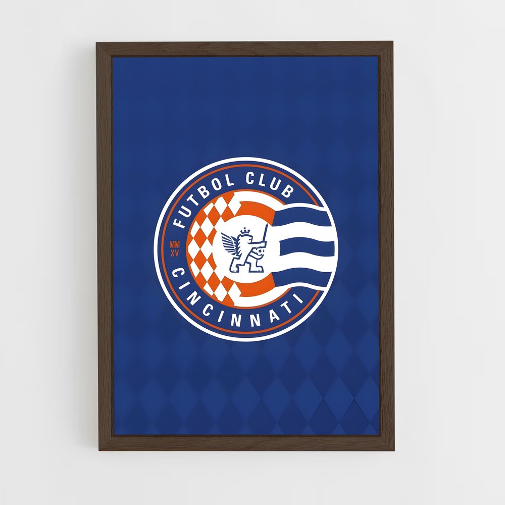 ap-fc cincinnati-8 cadre Bois foncé