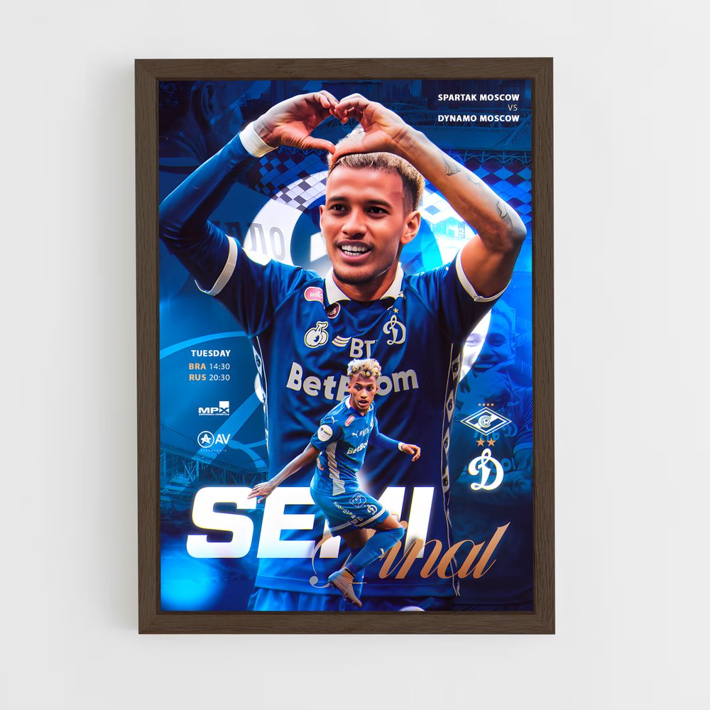 ap-fc dynamo moscow-4 cadre Bois foncé