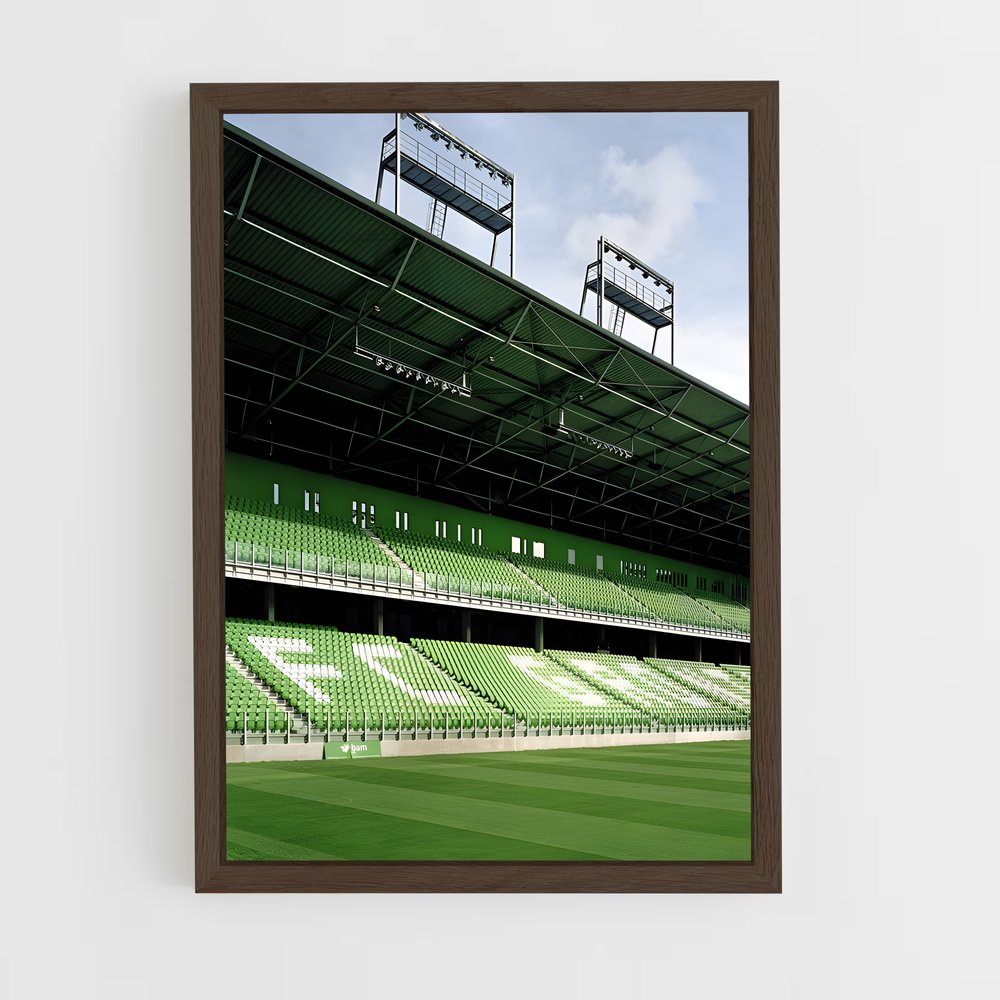 ap-fc groningen-4 cadre Bois foncé