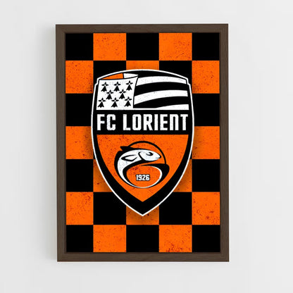 ap-fc lorient-7 cadre Bois foncé
