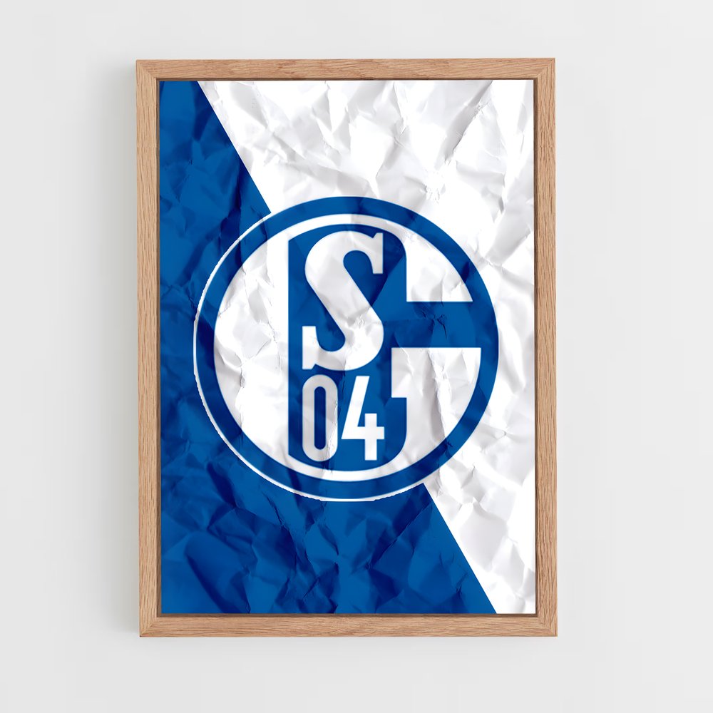 ap-fc schalke 04-6 cadre Bois clair