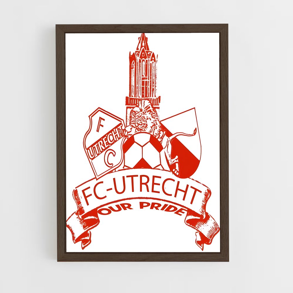 ap-fc utrecht-1 cadre Bois foncé