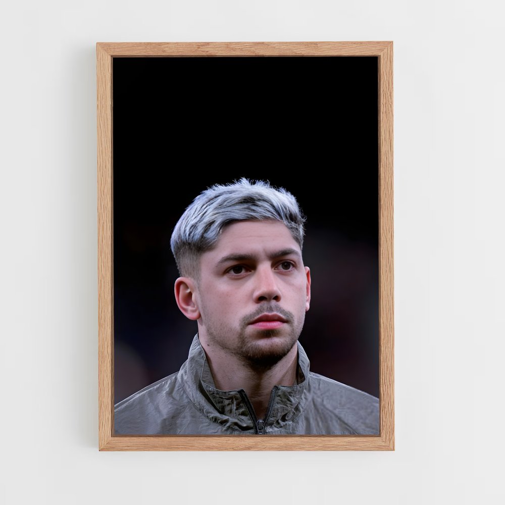 ap-federico valverde-13 cadre Bois clair