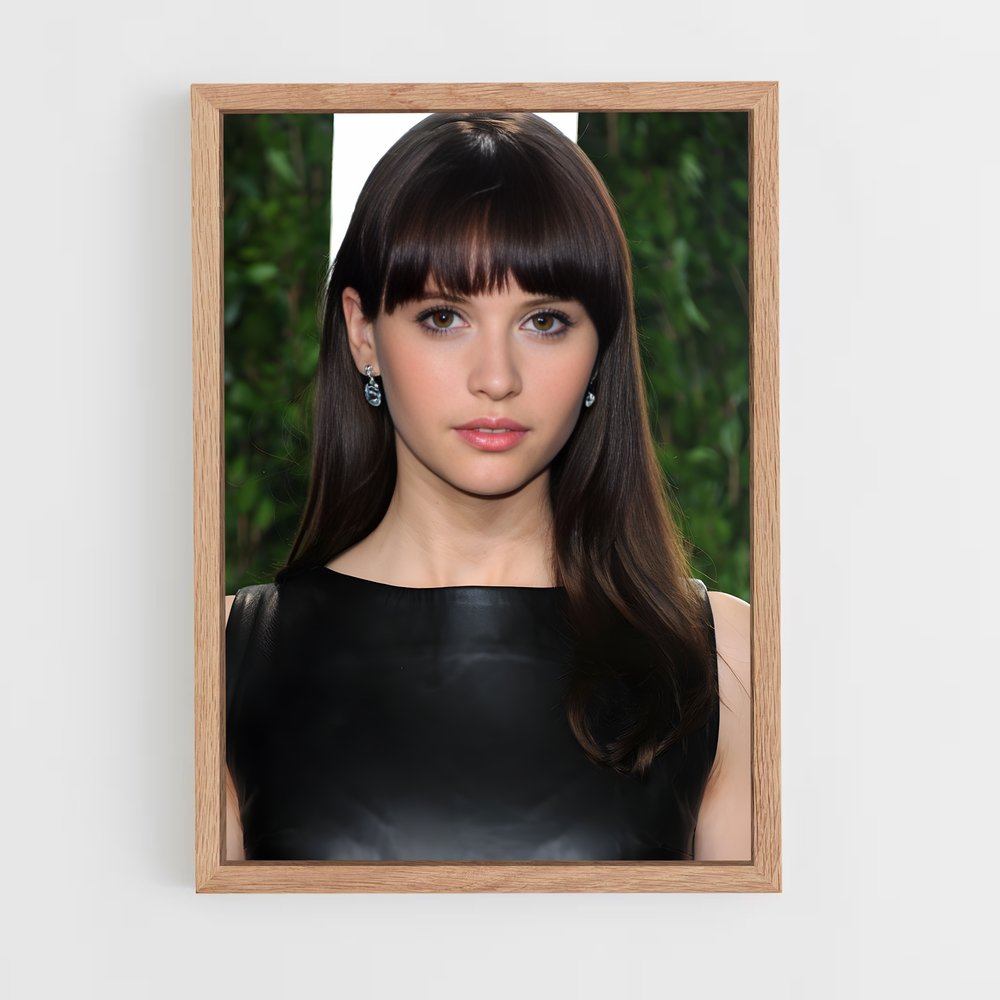 ap-felicity jones-5 cadre Bois clair