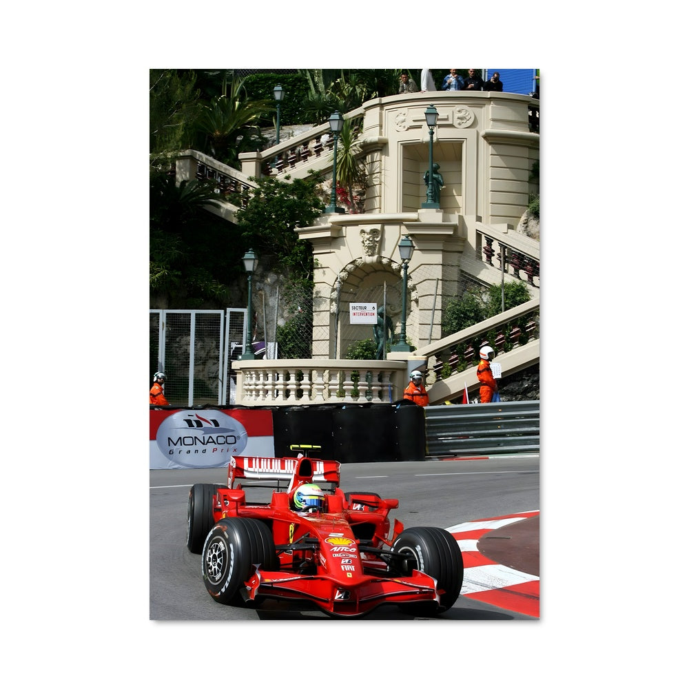 Poster Pit Stop Alonso