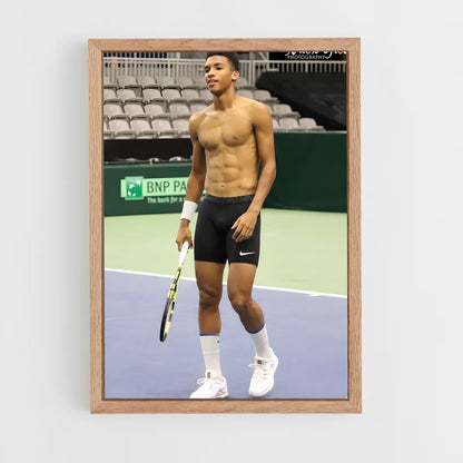 ap-felix auger-aliassime-3 cadre Bois clair