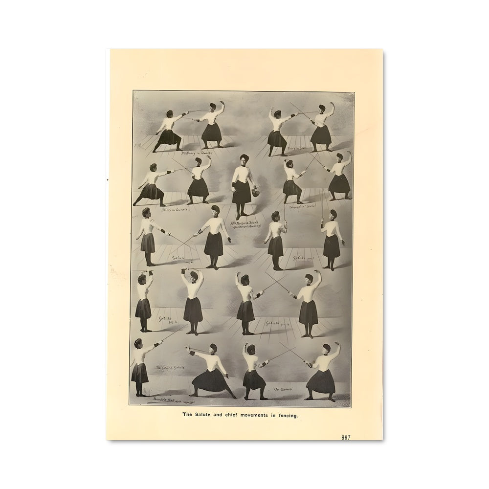 Poster Fencing 67442