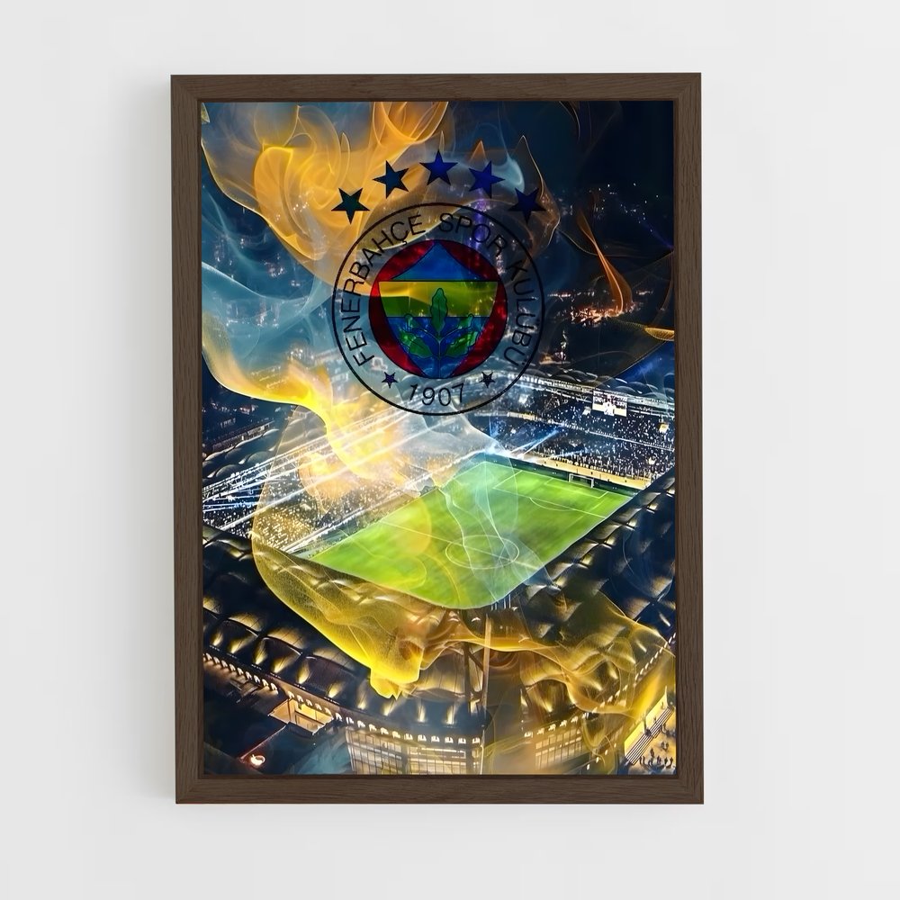 ap-fenerbahce sk-16 cadre Bois foncé