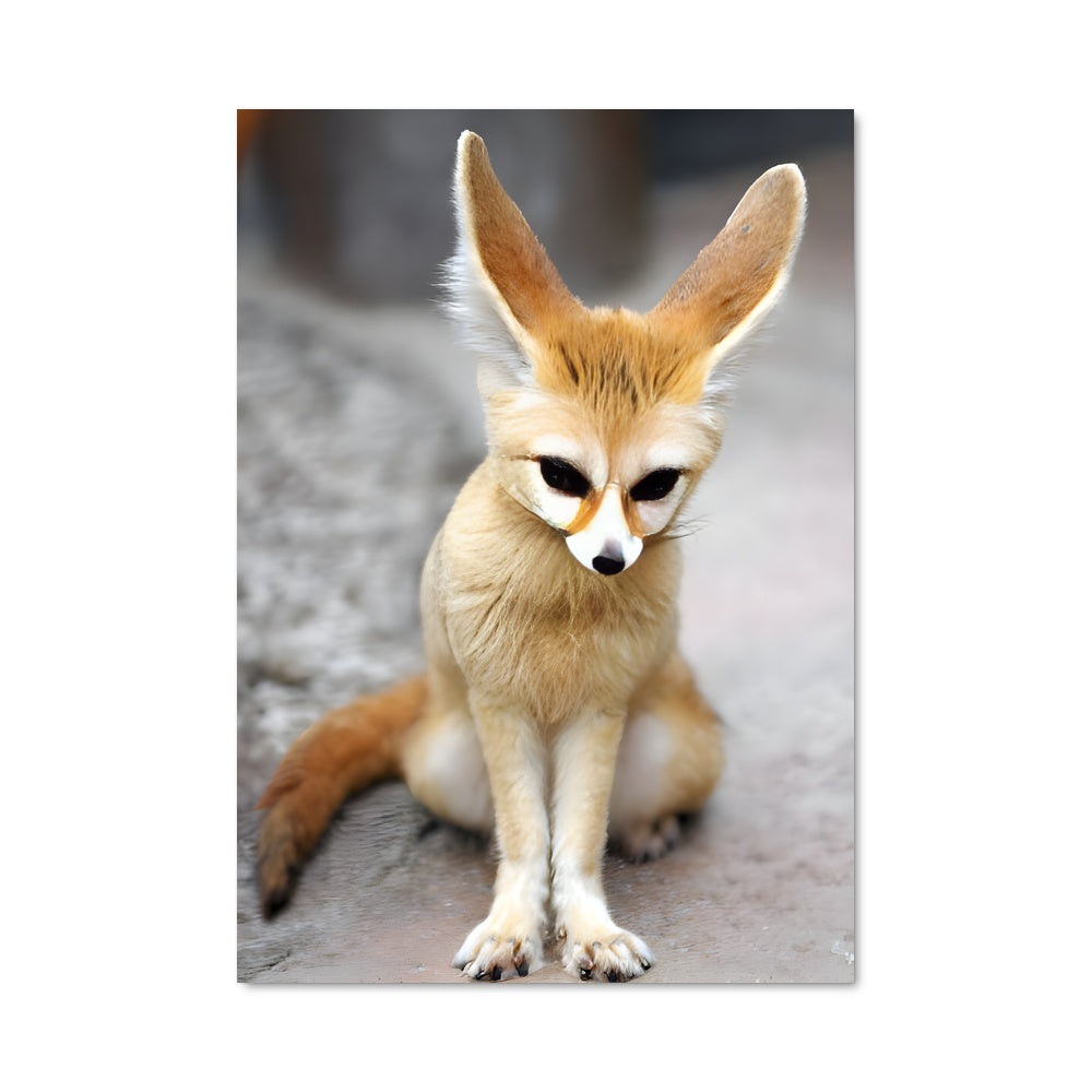 Poster Renard du Désert