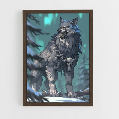 ap-fenrir-7 cadre Bois foncé