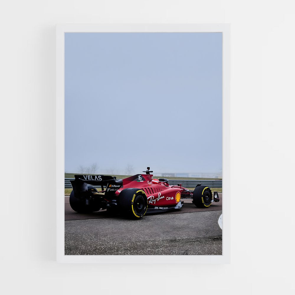ap-ferrari f1-75-4 cadre Blanc