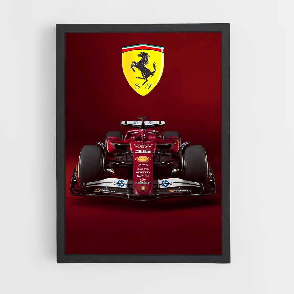 ap-ferrari f1-75-7 cadre Noir