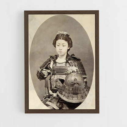 ap-feudal japan-4 cadre Bois foncé