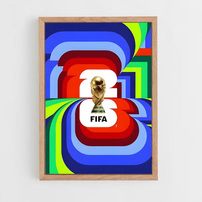 ap-fifa world cup-4 cadre Bois clair