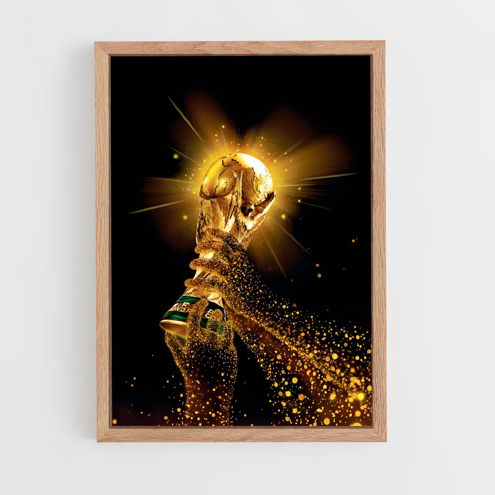 ap-fifa world cup-6 cadre Bois clair