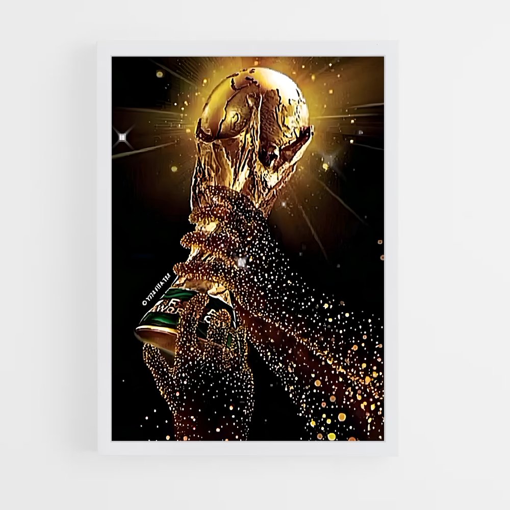 ap-fifa world cup golden ball-2 cadre Blanc