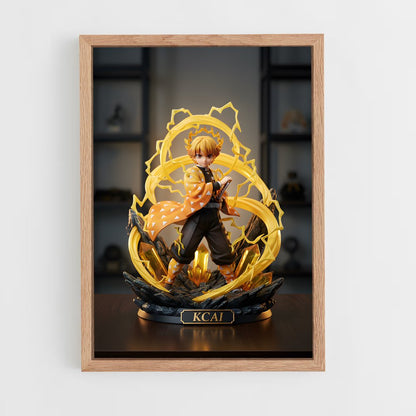 ap-figurines-1 cadre Bois clair