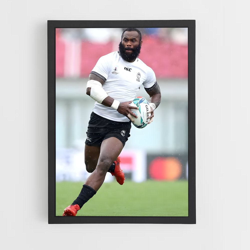 ap-fiji national rugby team-2 cadre Noir